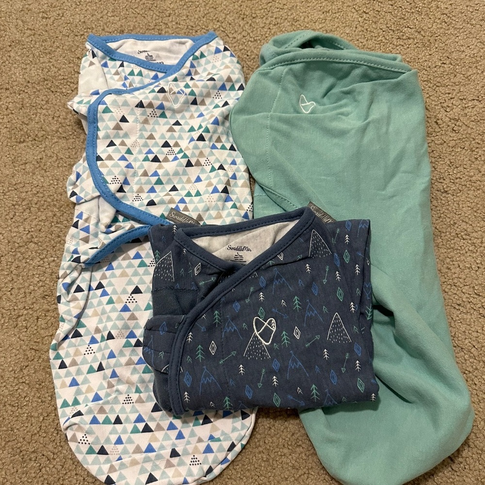 SwaddleMe Velcro Swaddles (Set of 3)
